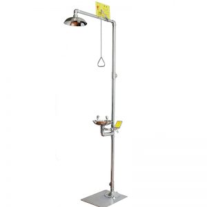 DAAO6610 Compound Stainless Steel Emergency Shower and Eye Wash Station ANSI CE Approved
