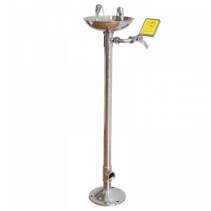 DAAO6620  Pedestal Stainless steel Emergency Eye Wash Station with