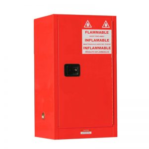 Red Color for Combustible Item Storage