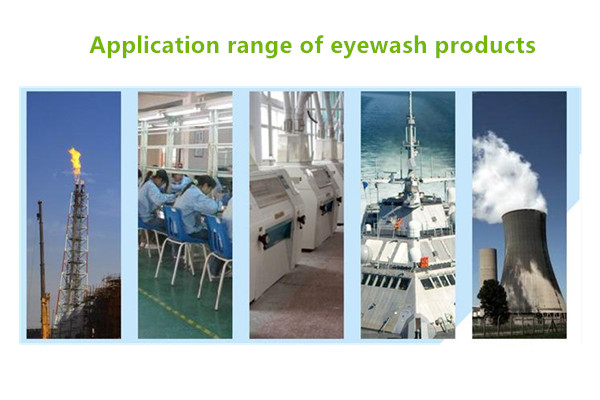 Application range of eyewash products